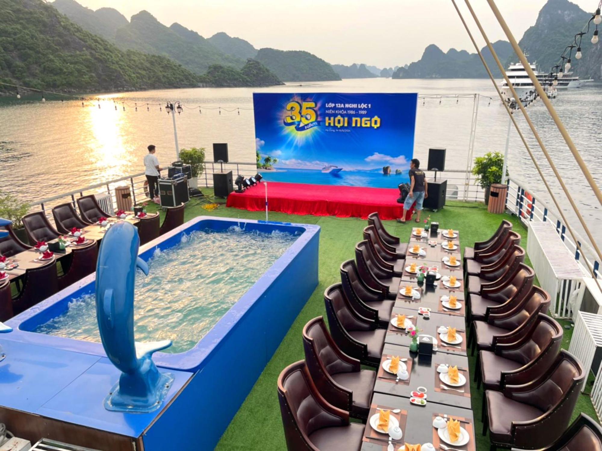Le Journey Elegance Cruise Hotel Hạ Long-öböl Kültér fotó