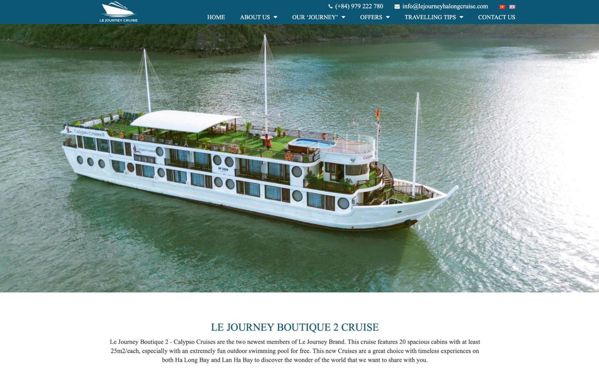 Le Journey Elegance Cruise Hotel Hạ Long-öböl Kültér fotó