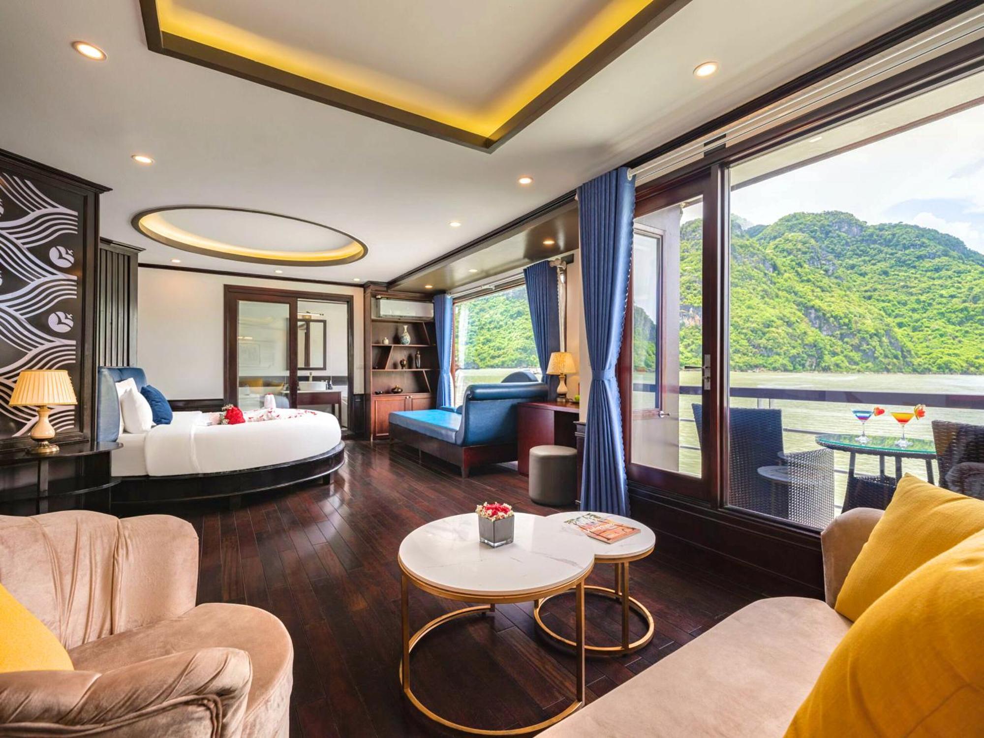 Le Journey Elegance Cruise Hotel Hạ Long-öböl Kültér fotó