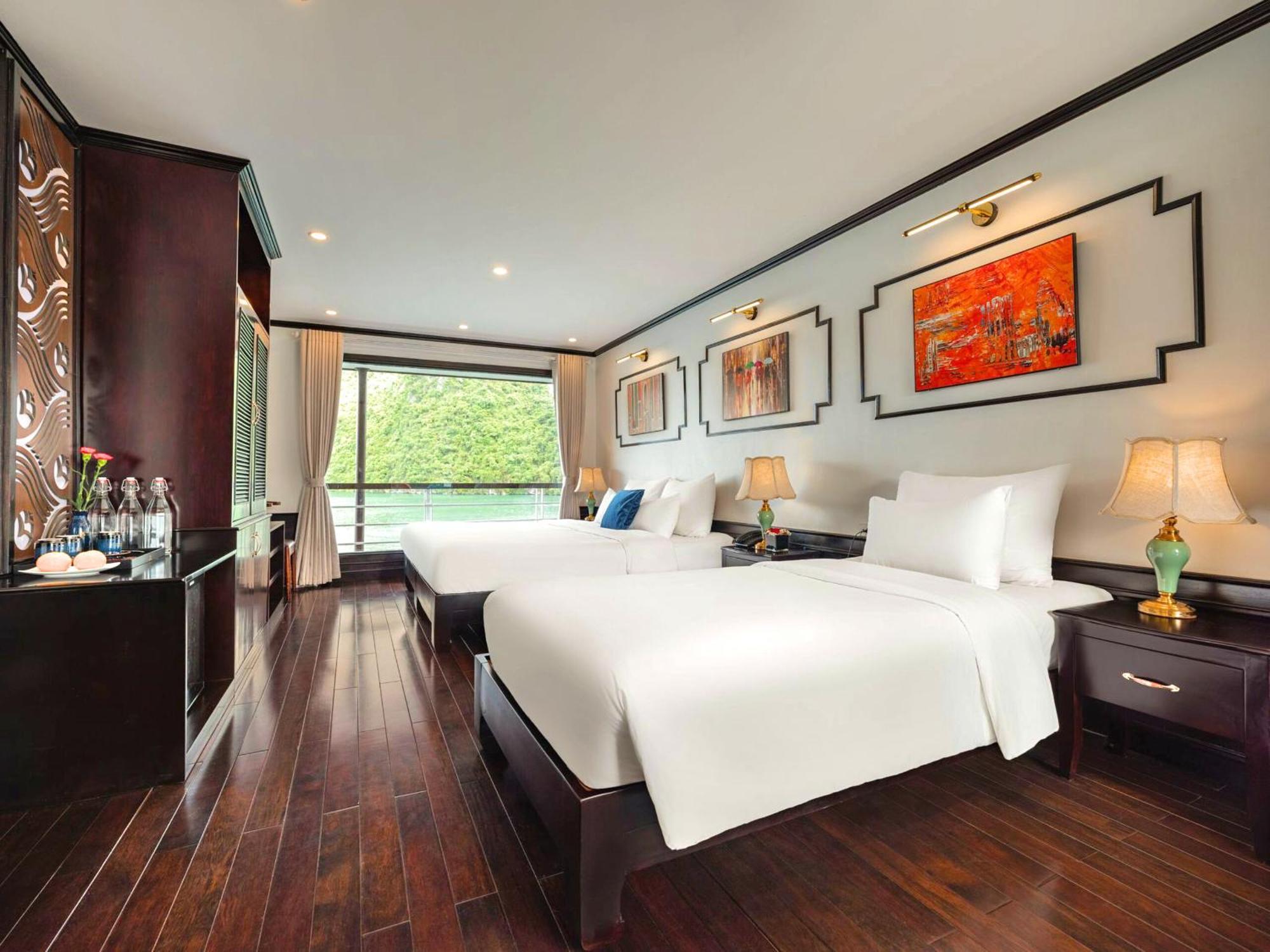 Le Journey Elegance Cruise Hotel Hạ Long-öböl Kültér fotó