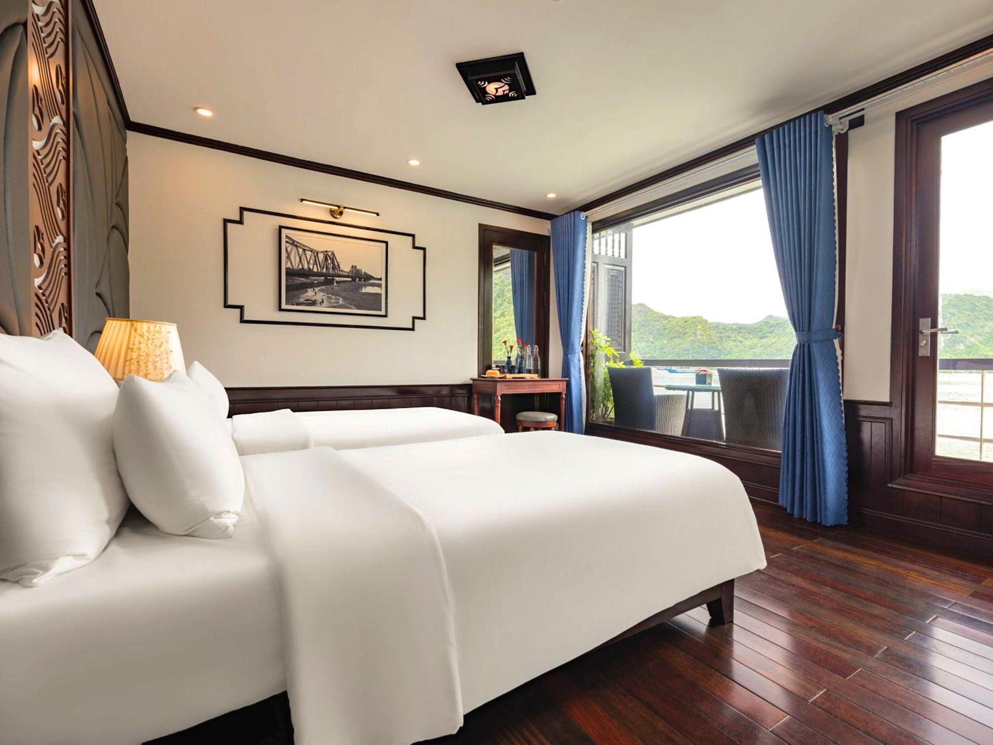 Le Journey Elegance Cruise Hotel Hạ Long-öböl Kültér fotó